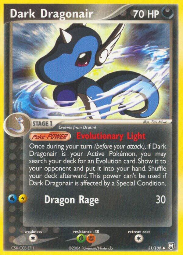 Dark Dragonair - 31/109 (RR) Uncommon - Light Play