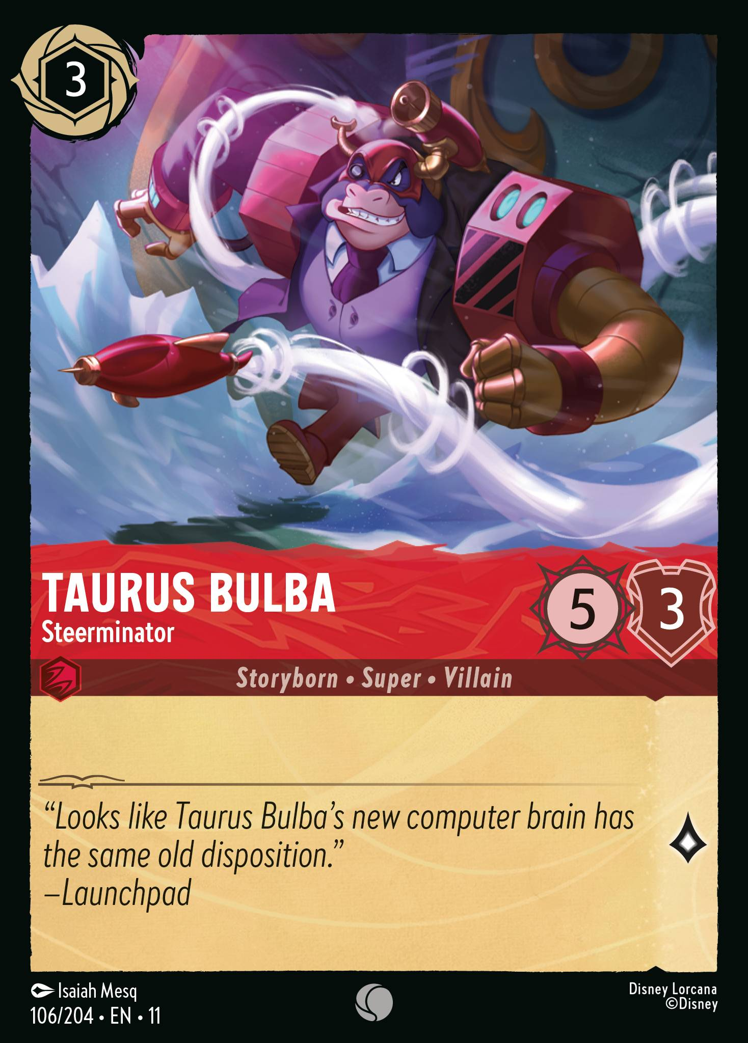 Taurus Bulba - Steerminator (106/204 - Winterspell) Common