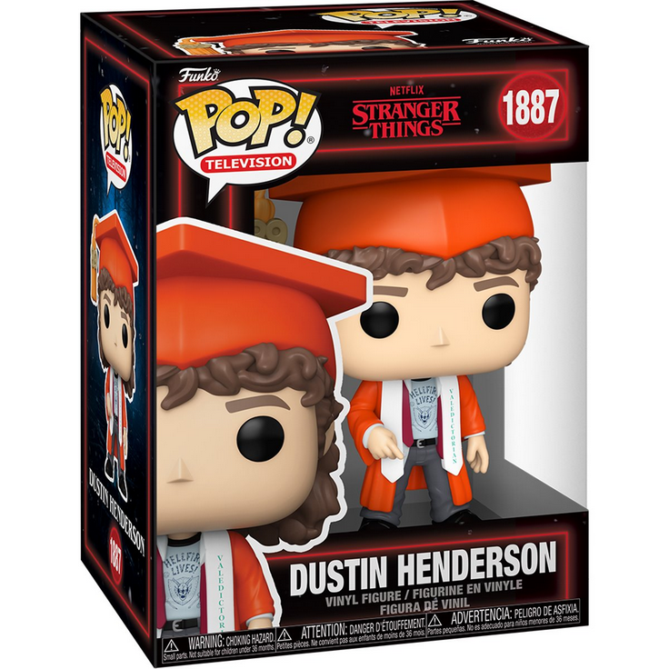 POP Figure: Stranger Things #1887 - Dustin Henderson