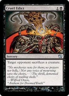 Cruel Edict (9ED-U)