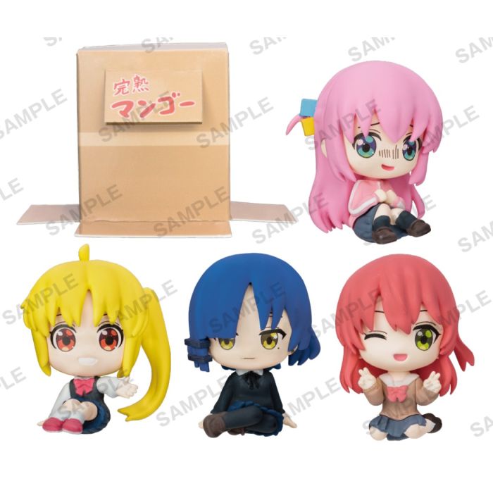 Bocchi the Rock! Can hide in Cardboard! Kessoku Band Sitting Figure Box Ver.