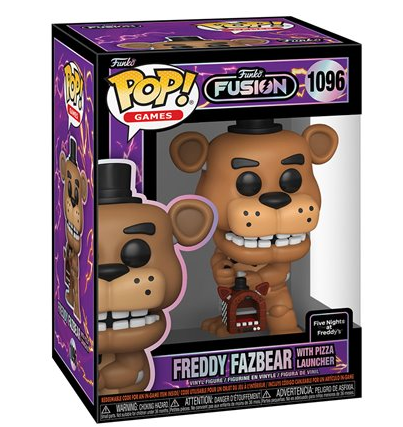 POP Figure: Funko Fusion #1096 - Freddy Fazbear with Pizza Launcher