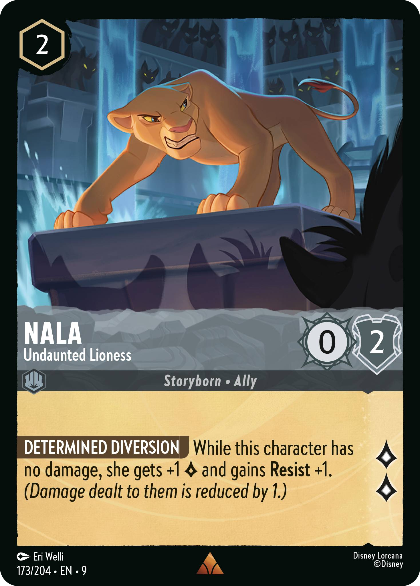 Nala - Undaunted Lioness (Fabled - 173/204) Rare