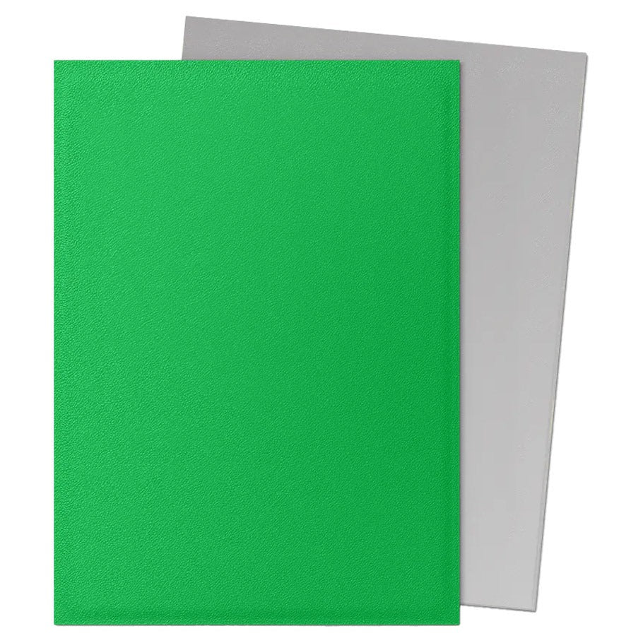 Dragon Shield: Standard - Dual Matte: Apple Green & Silver 100 Count