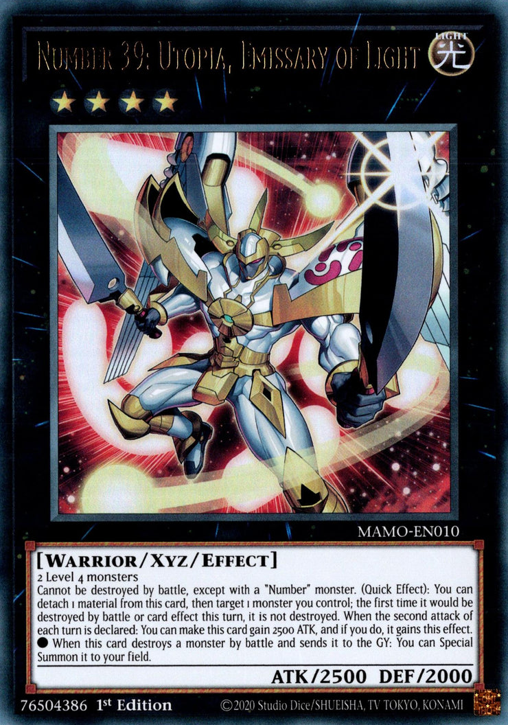 Number 39: Utopia, Emissary of Light (MAMO-EN010)