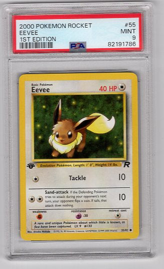 Eevee (55/82) Common (Graded - PSA 9)