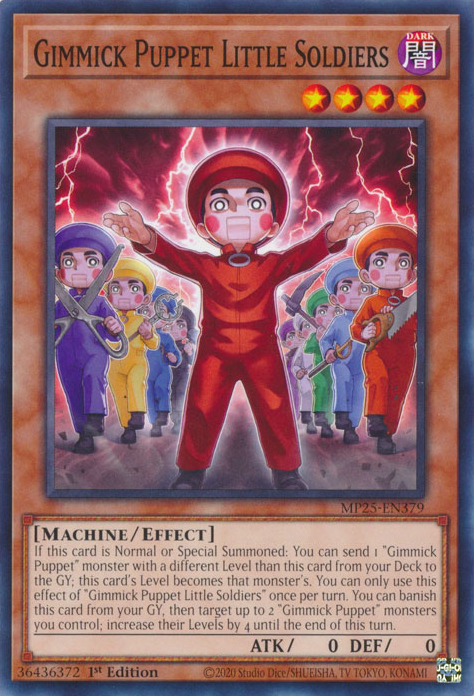 Gimmick Puppet Little Soldiers (MP25-EN379)