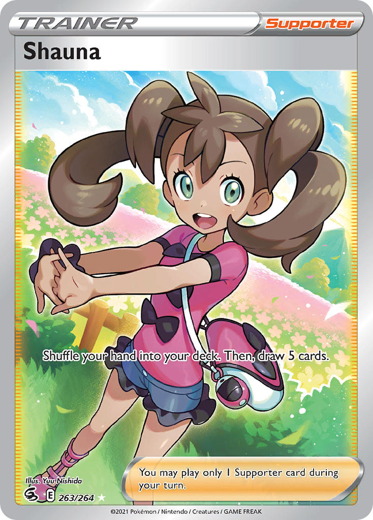Shauna (Full Art) - 263/264 (SWSH08) Ultra Rare - Near Mint Holofoil