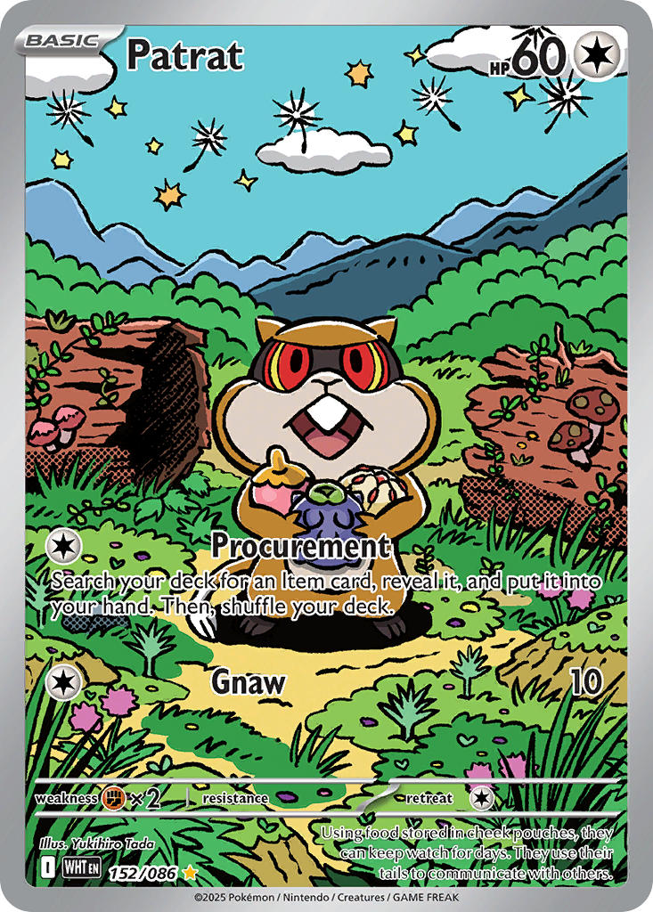 Patrat - 152/086 (WHT) Illustration Rare