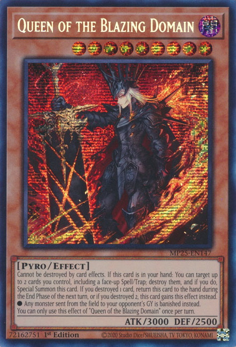 Queen of the Blazing Domain (MP25-EN147)
