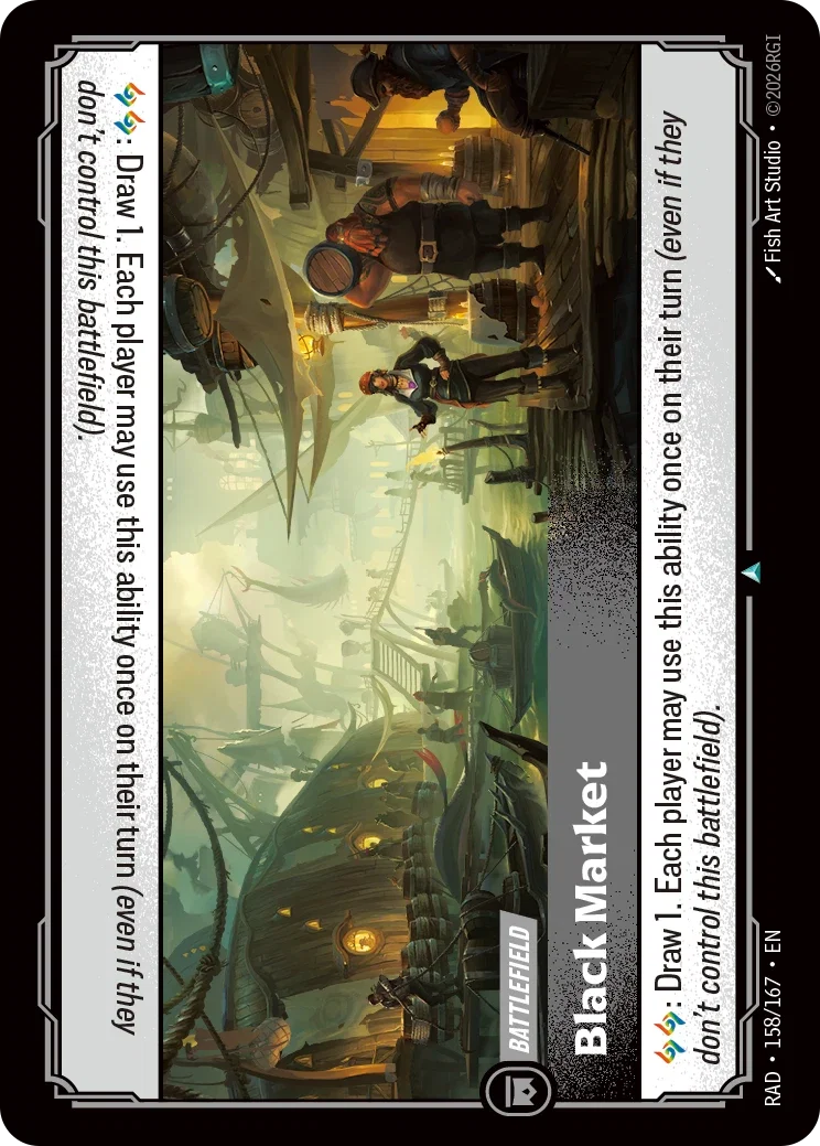 Black Market - 158/167 (RAD) Uncommon