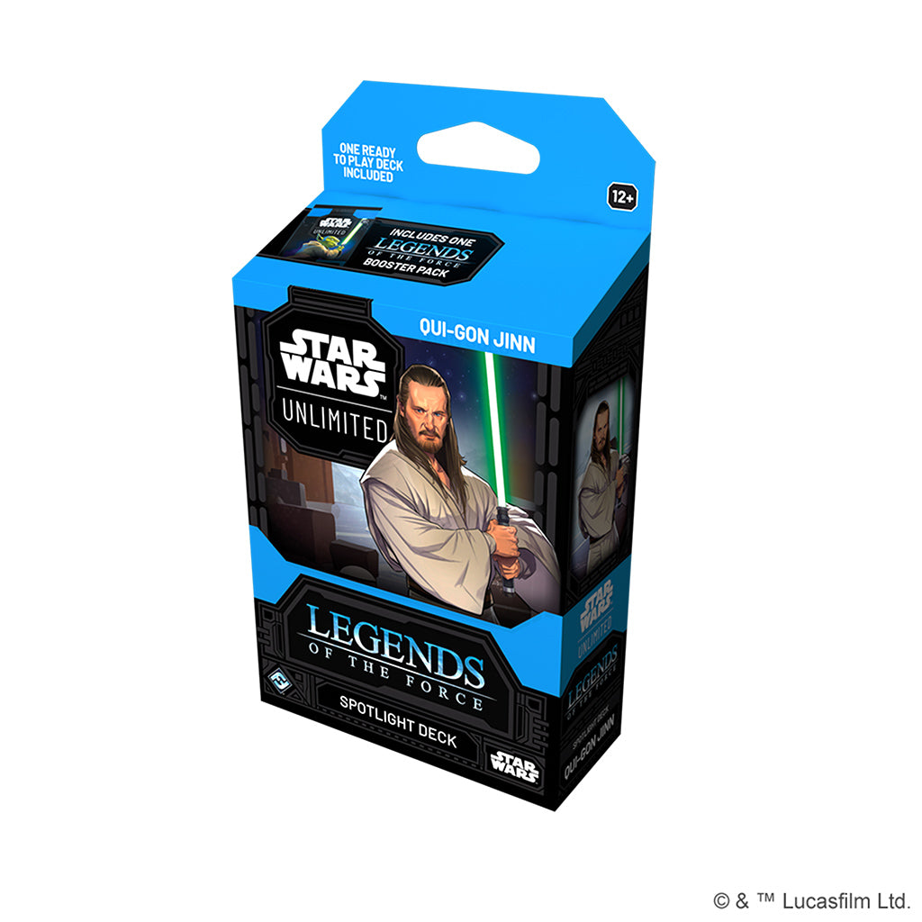 Star Wars TCG: Unlimited - Legends of the Force Spotlight Deck: Qui-Gon Jinn