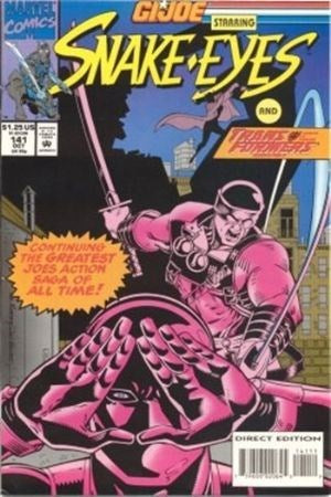 G.I. Joe: A Real American Hero (1982 Series) #139 - 142 (9.0) Snake-Eyes & Transformers Comic Bundle