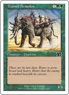 Trained Armodon (6ED-C)