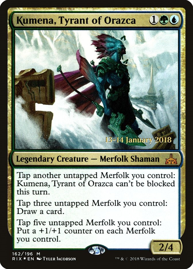 Kumena, Tyrant of Orazca (RIX-M-PRE)