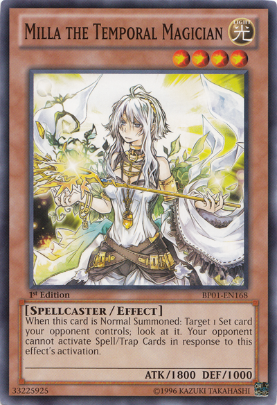 Milla the Temporal Magician (BP01-EN168) Common - Near Mint 1st Edition