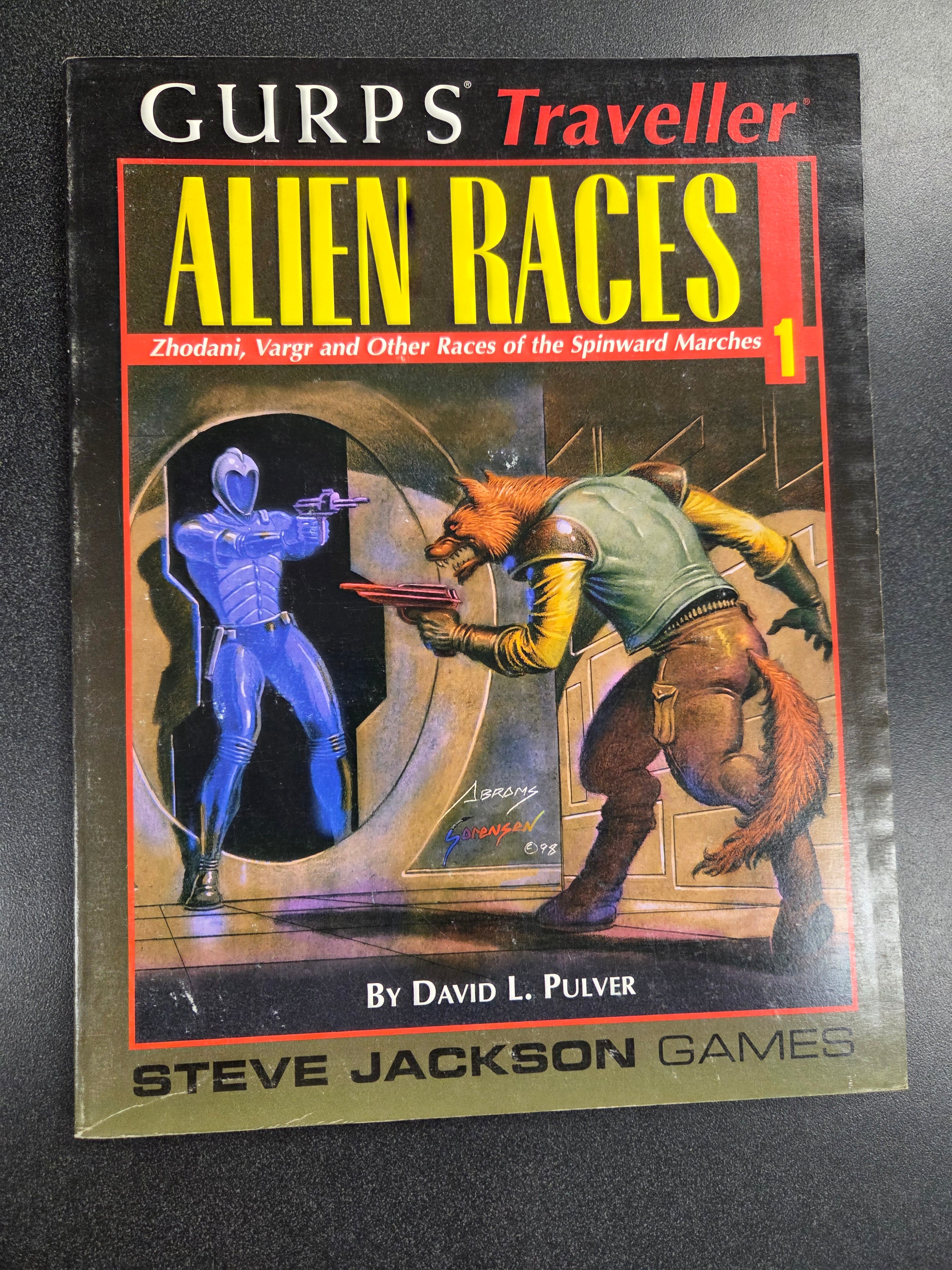GURPS RPG (3rd Ed): Traveller - Alien Races 1 (USED)