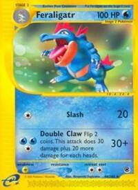 Feraligatr - 46/165 (EX) Rare - Moderate Play