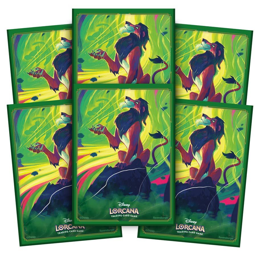 Lorcana TCG: Set 6 Azurite Sea - Card Sleeves: Scar (65)