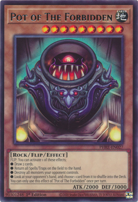 Pot of The Forbidden (PHRE-EN027)