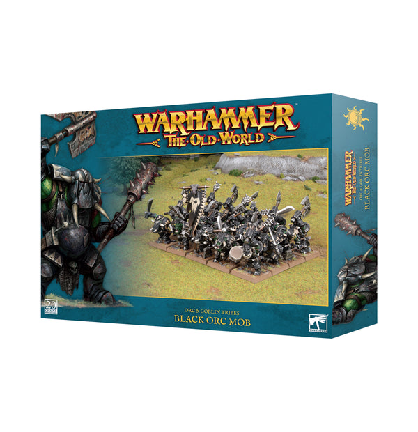 Warhammer The Old World: Orc & Goblin Tribes - Black Orc Mob