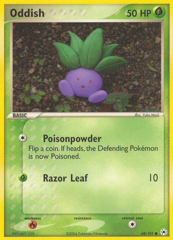 Oddish - 68/101 (HL) Common - Near Mint