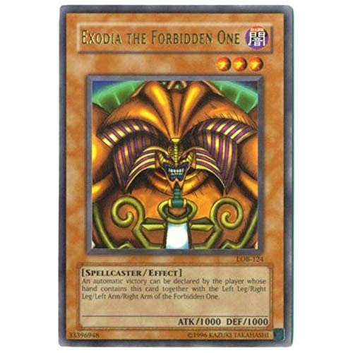 Exodia the Forbidden One (LOB-124) Unlimited - Damaged