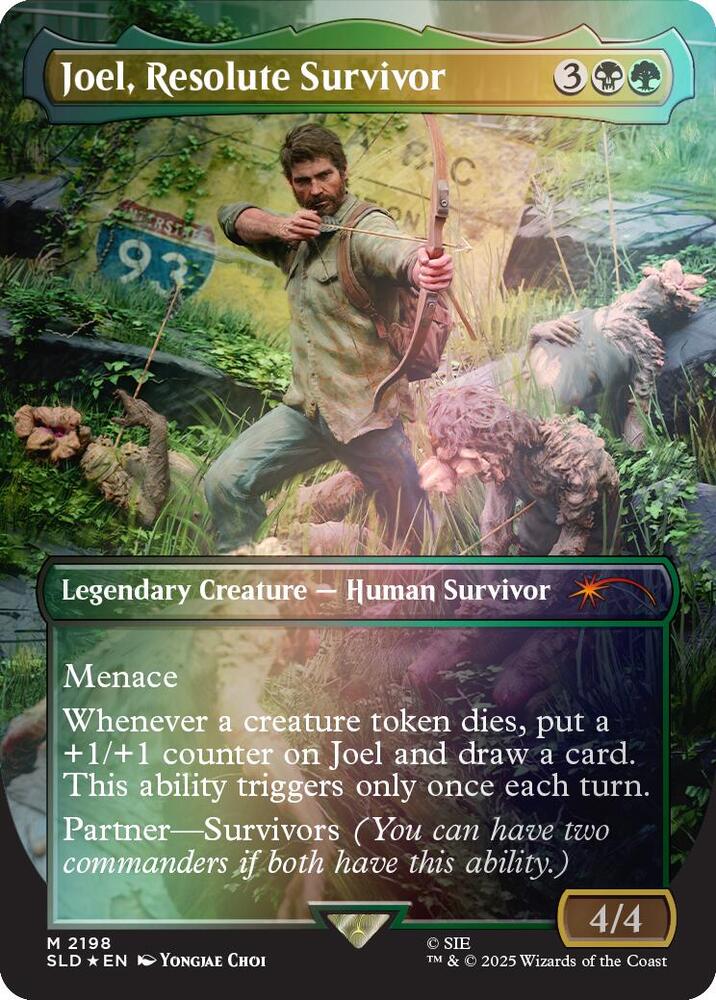 Joel, Resolute Survivor (SLD-M-2198) (Rainbow Foil)
