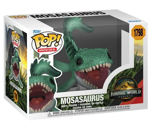 POP Figure: Jurassic World Rebirth #1798 - Mosasaurus