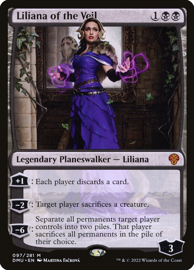 Liliana of the Veil (DMU-M-FOIL)