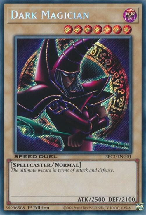 Dark Magician (G) (SBC1-ENG01) Secret Rare - Near Mint