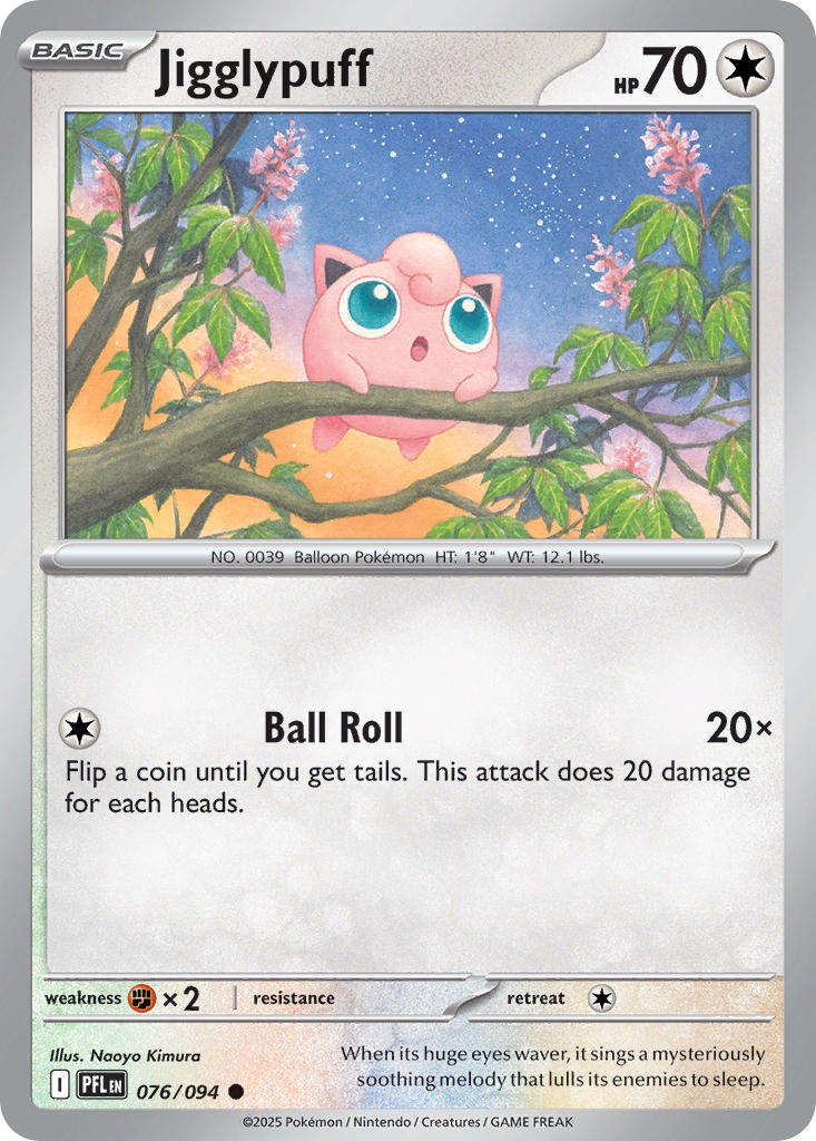 Jigglypuff - 076/094 (PFL) Common