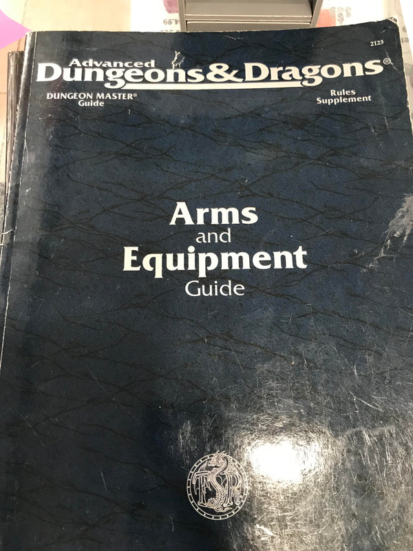 AD&D 2nd Ed: Arms and Equipment Guide (TSR 2123)  (USED)