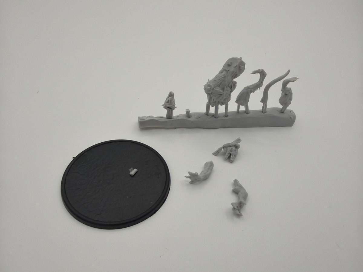 Resin Miniature: Zombie Dog (USED)