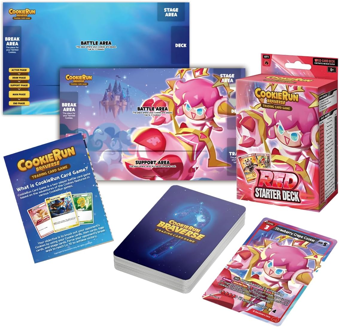 CookieRun TCG: Starter Deck - (ST1) Red