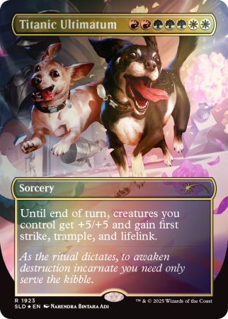 MTG: Secret Lair - Dogs Are Better Than Cats Foil Edition