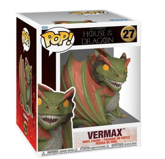 POP Figure (6 Inch): House of the Dragon #0027 - Vermax