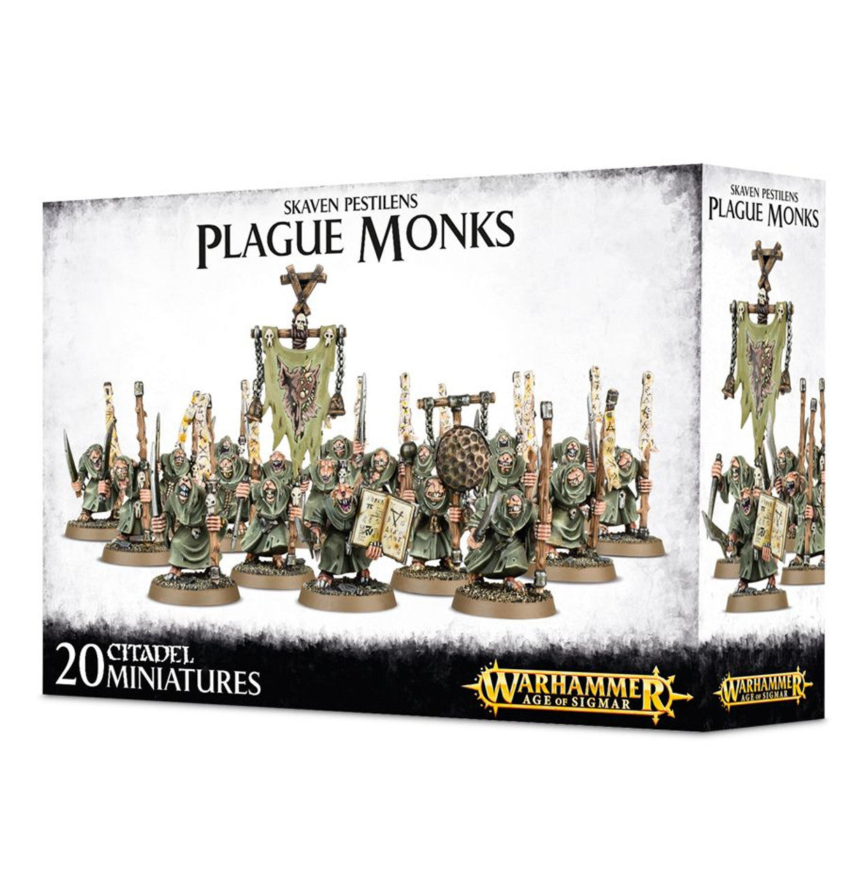 Age of Sigmar: Skaven Pestilens - Plague Monks