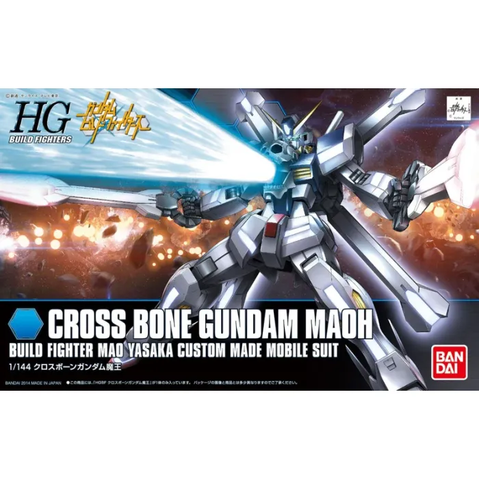 1/144 (HG): Gundam Build Fighters - #14 Crossbone Gundam Maoh