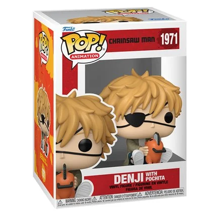 POP Figure: Chainsaw Man #1971 - Denji with Pochita