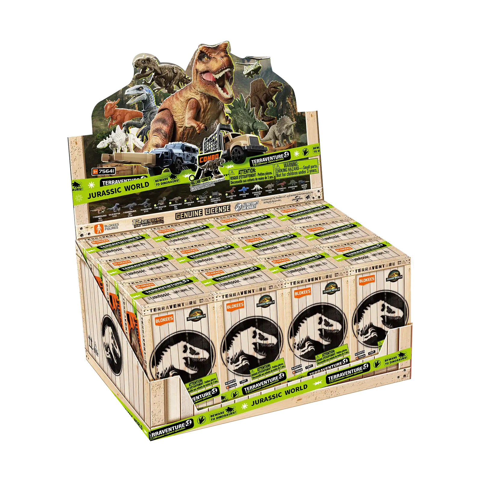 Blokees: Jurassic World Terraventure - Dinosaur Capture Operation BLIND BOX
