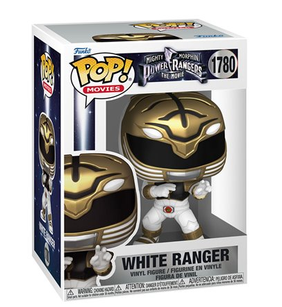POP Figure: Power Rangers 1995 Movie #1780 - White Ranger