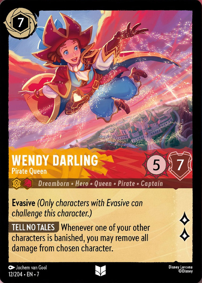 Wendy Darling - Pirate Queen (Archazia's Island - 012/204) Uncommon