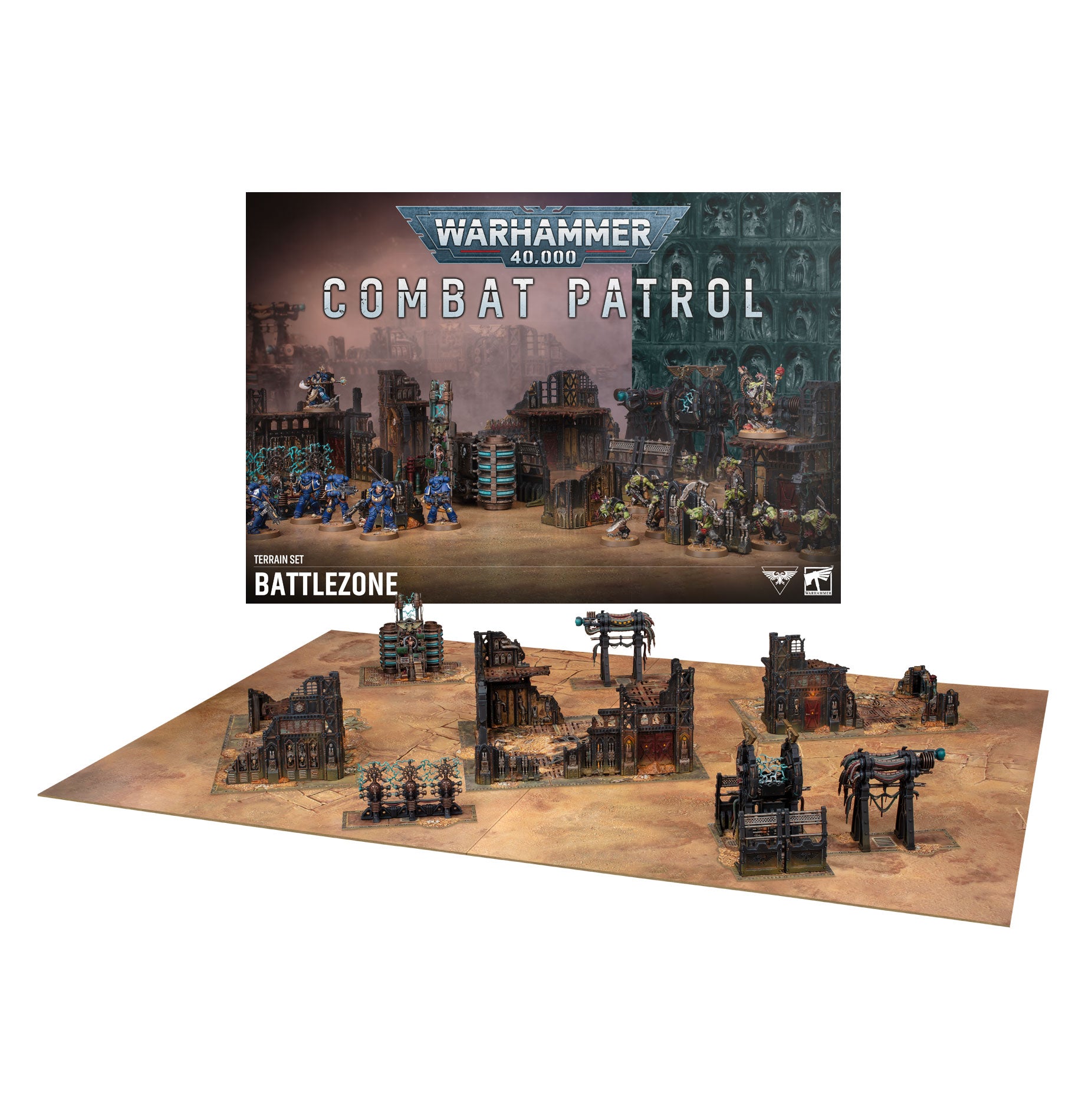 40K: Combat Patrol - Terrain Set: Battlezone