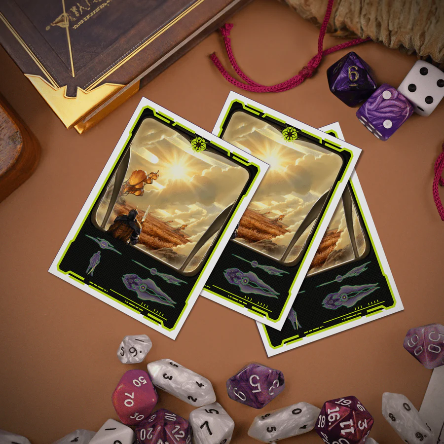 Ultra-PRO: 105ct Apex Deck Protector Sleeves - MTG: Edge of Eternities - Adagia, Windswept Bastion