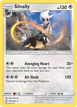Silvally GX - 184/236 (CEC) Ultra Rare - Near Mint Holofoil