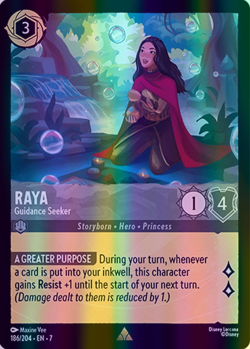 Raya - Guidance Seeker (Archazia's Island - 186/204) Rare