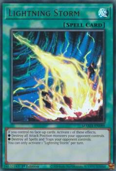 Lightning Storm (MAMA-EN089) Ultra Rare - Near Mint 1st Edition