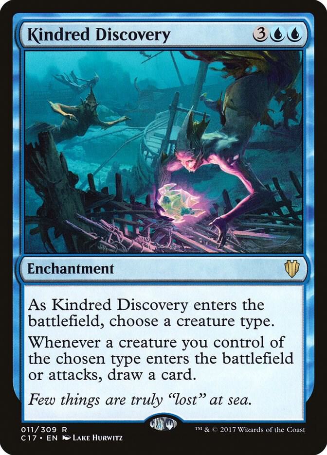 Kindred Discovery (C17-R) Moderate Play
