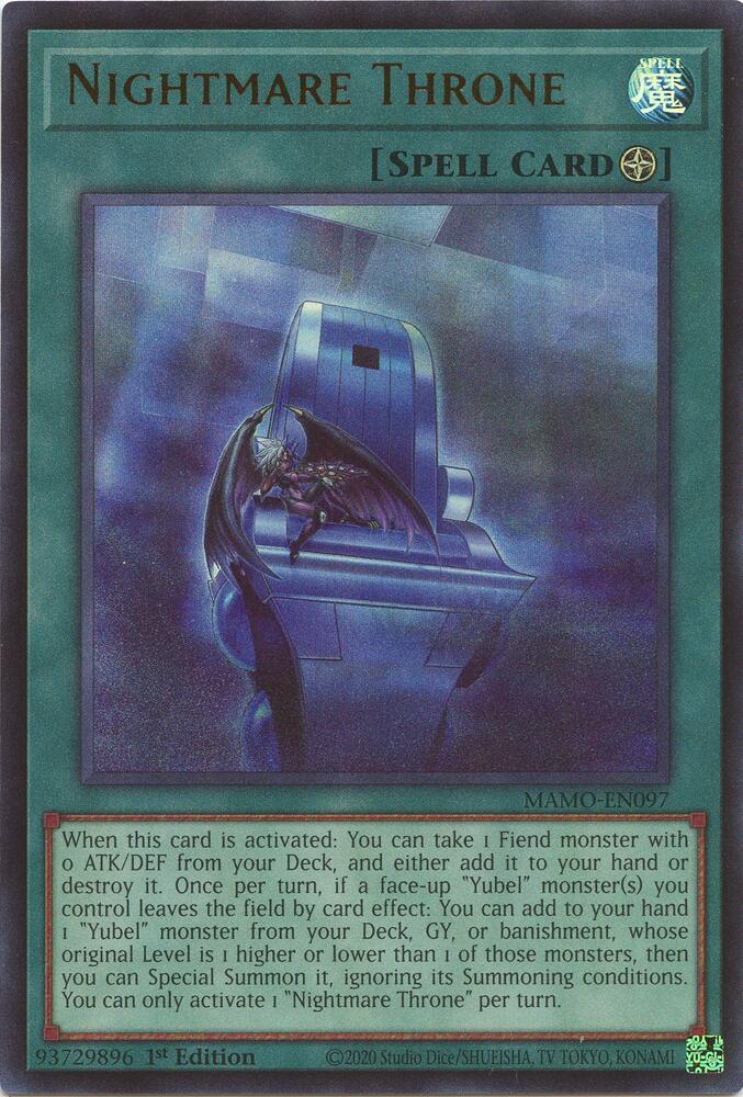 Nightmare Throne (MAMO-EN097)
